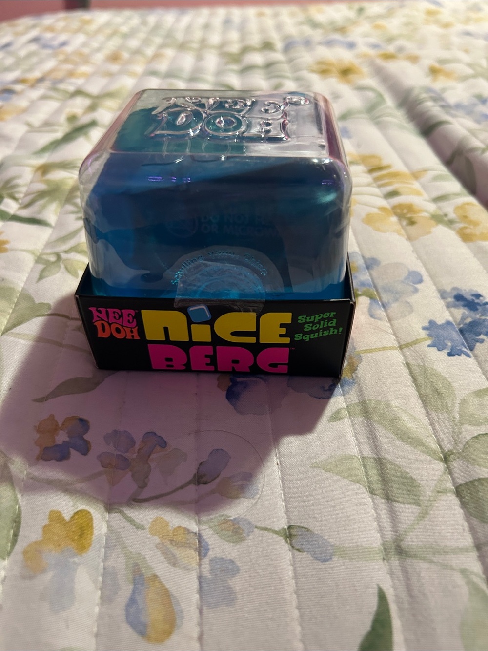 Nice Berg Blue Super Solid Squish Toy